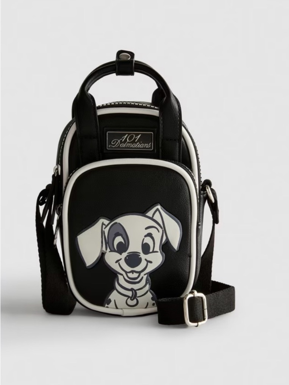 Disney Primark 101 Dalmatians Faux Leather Phone Holder Bag Cool NWT